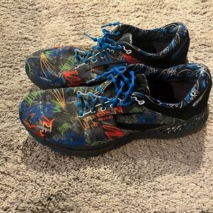 Brooks Adrenaline GTS 22 graffiti running shoe